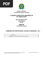 K Comissao Permanente CCJ Pauta 20150513ORD010