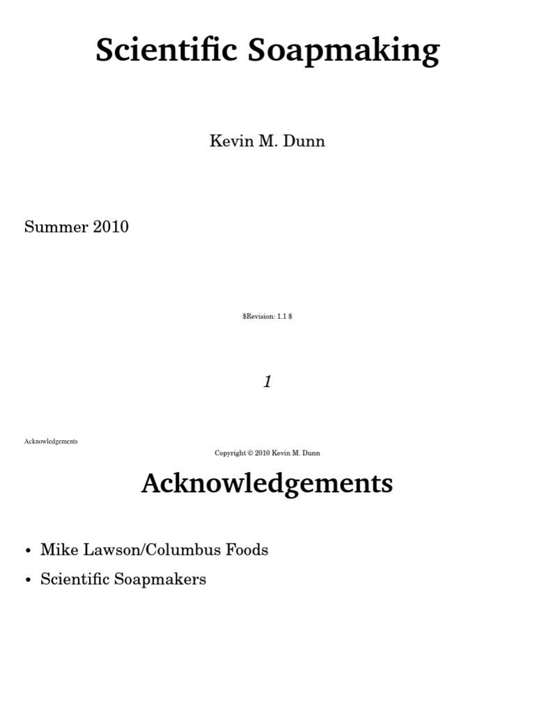 Scientific Soap Making PDF Soap Sodium Hydroxide