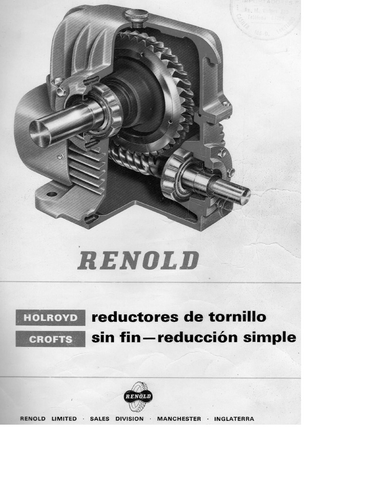 Catalogo Reductores Renold | PDF