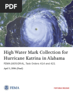 Download FEMA - High Water Mark Collection for Hurricane Katrina in Alabama by americana SN265365 doc pdf