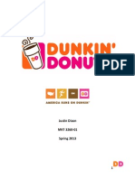 Dunkin' Donuts Marketing Strategy