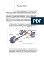 Transmisión Del Automovil