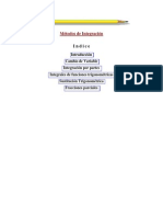 Metodos de Integracion