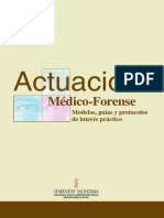 Beltrán Aleu, P. Actuación Médico-Forense. Modelos, Guías y Protocolos de Interés Práctico