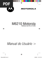 Telefone Motorola M6210