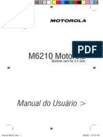 Telefone Motorola M6210