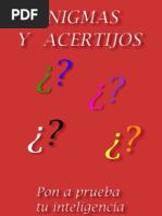 Enigmas y Acertijos de Ingenio
