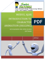 Modul Introduction To Character Animation Rigging