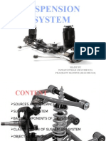 Suspension System: Made by PAWAN KUMAR (2K12/ME/121) PRASHANT MATHUR (2K12/ME/124)