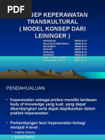 Download KONSEP KEPERAWATAN TRANSKULTURAL by rahmani SN26538300 doc pdf