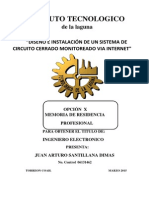 Diseño e Instalacion de Un Circuito Cerrado Monitoreado Via Internet PDF