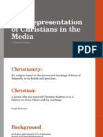The Representation of Christians in The Media