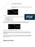 Transferencia Por Conveccion Forzada en Flujo Laminar