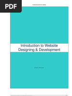 Download Introduction to Website Development by Acharya SN26539135 doc pdf