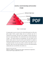 Practical loss control leadership and the incident triangle