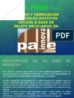 Diseño y Fabricacion de Muebles Hechos A Base de Palet Reciclados - Innova Palet