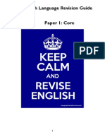 IGCSE English Revision Guide Paper 1