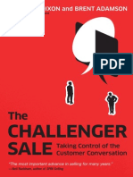 Challenger Sale TOC Foreword Intro Excerpt
