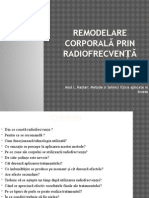 Remodelare Corporală Prin Radiofrecven Ă Ț