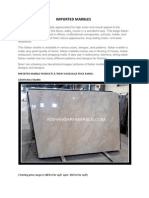 Imported Italian Marble Flooring Products Prices