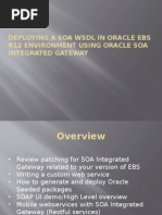 Deploying A SOA WSDL in Oracle EBS R12