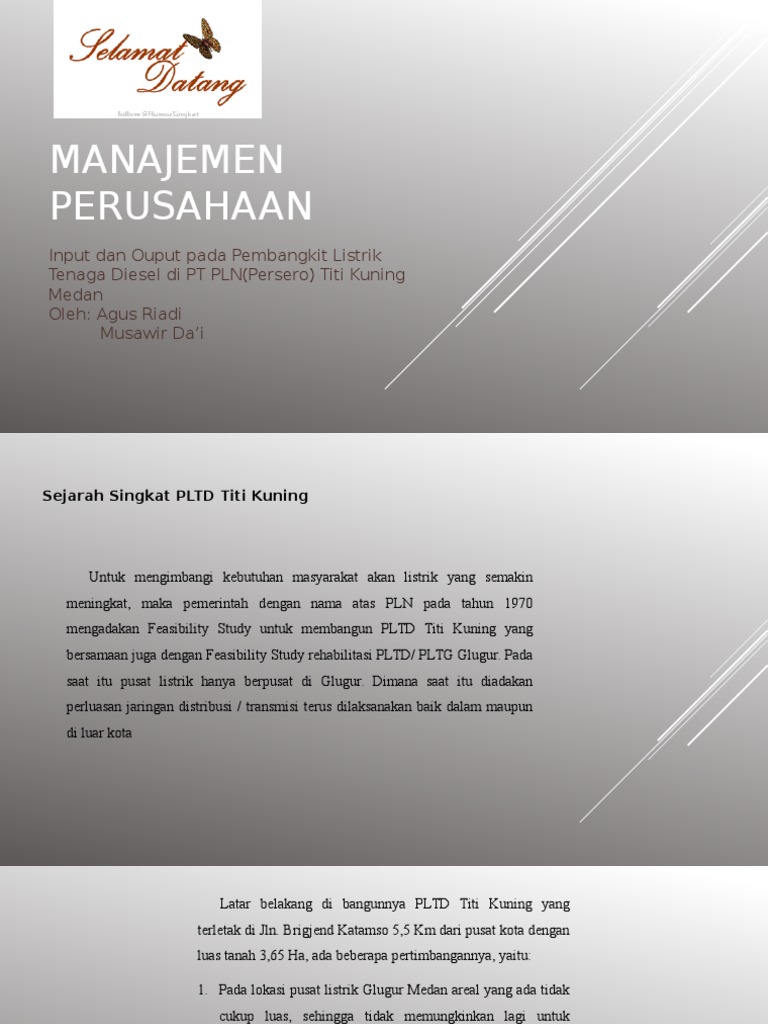 Tugas Manajemen Perusahaan Pdf