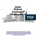 Jejak Rekam Synthesis Development
