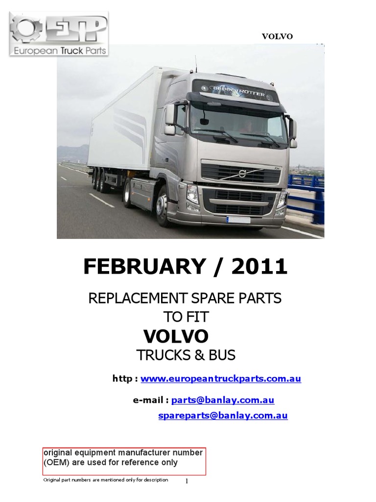 Volvo catalog online