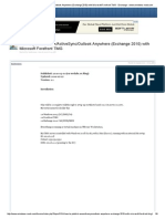 How To Publish OWA - ActiveSync - Outlook Anywhere (Exchange 2010) With Microsoft Forefront TMG - Exchange - WWW - Windows-Noob