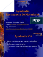 Ayudantía Resistencia de Materiales: Ayudante: Geraldine Farías Email: Pág. Web Curso