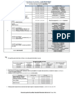 Structura Anului Universitar 2014-2015