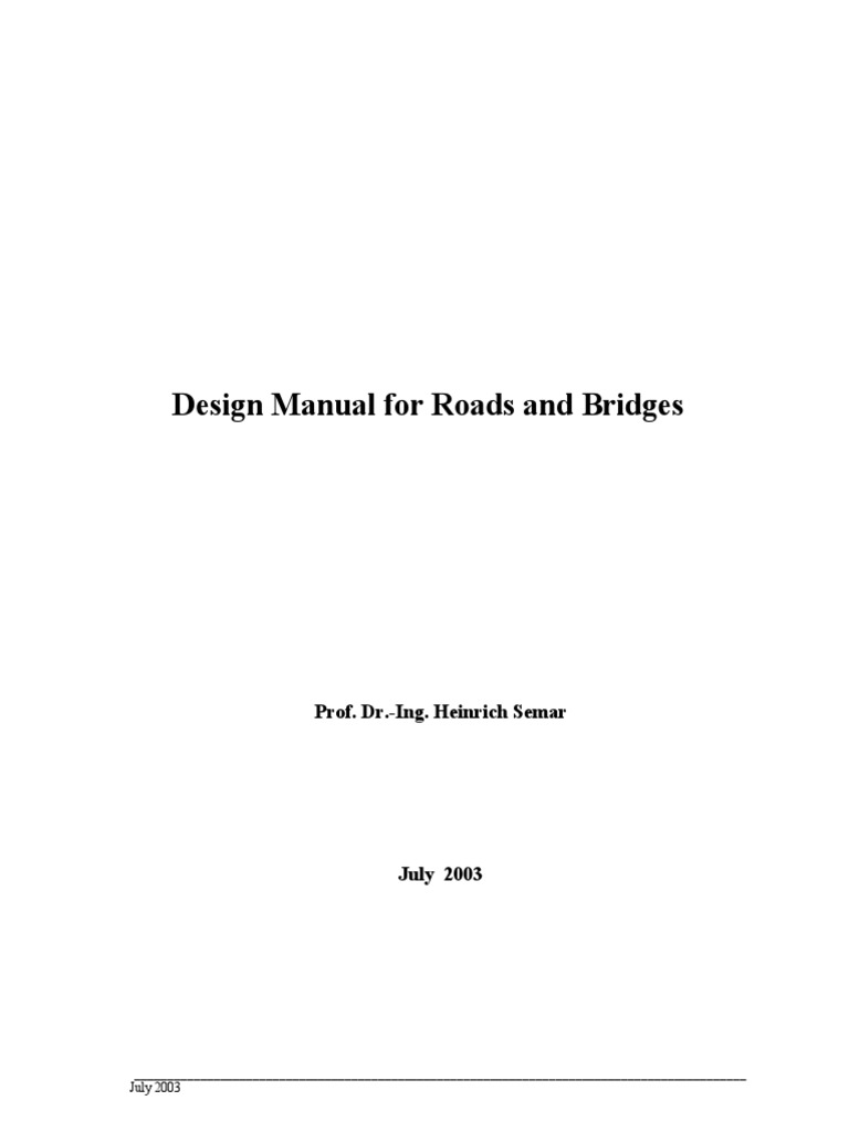 Malta Road Geometry Handbook 2003 | PDF | Lane | Controlled Access Highway