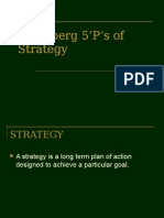 Mintzberg S 5 P S of Strategy