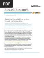 Options - Capturing The Volatility Premium Through Call Overwriting