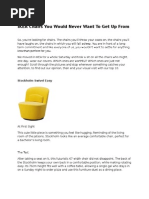 Top 10 Ikea Chairs Chair Furniture