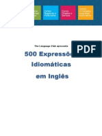 500 Expressões Idiomáticas Em Inglês