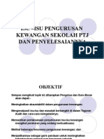 Isu & Penyelesaian Pengurusan Kewangan Sekolah PTJ