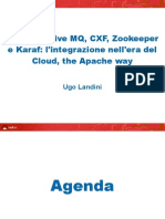 Camel, Active MQ, CXF, Zookeeper e Karaf: L'integrazione Nell'era Del Cloud, The Apache Way