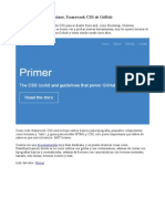 Primer, Framework Css de Github