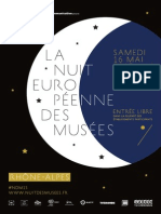 Programme Nuit Musées Rhone Alpes 2015