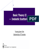 Basic Theory II - Inelastic Scattering: Young-June Kim University of Toronto
