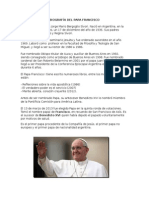 Biografía Papa Francisco