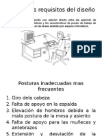 Principales Requisitos Del Diseño