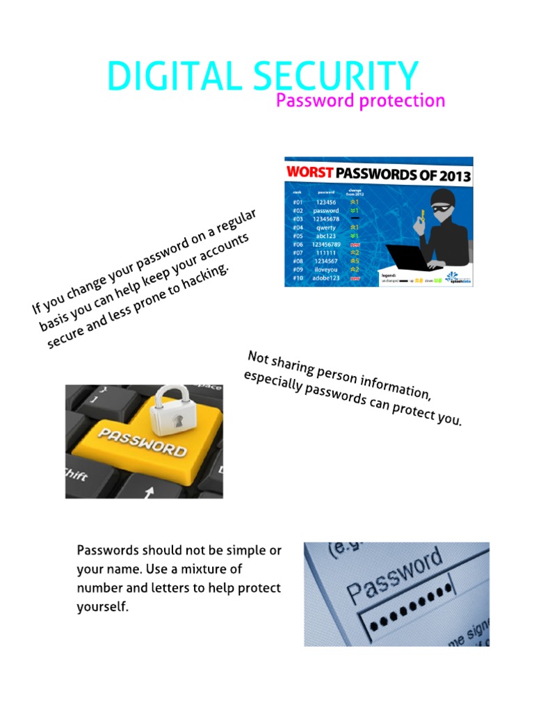 Digital Security: Password Protection | PDF | Computers