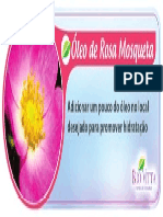 20x Óleo de Rosa Mosqueta - 30ml