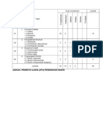 Jadual Penentu Ujian (Jpu) Pendidikan Muzik