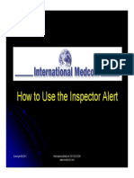 How To Use The Inspector Alert