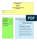 3 Probability Tree Diagrams