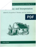 MORENO GARCÍA, M. y J. RACKHAM. 2000. Context Level Interpretation of Animal Bones Through Statistical Analysis