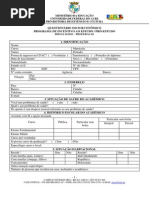 Questionario Socioeconomico - Pro-estudo